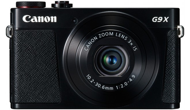 Canon PowerShot G9 X, melns
