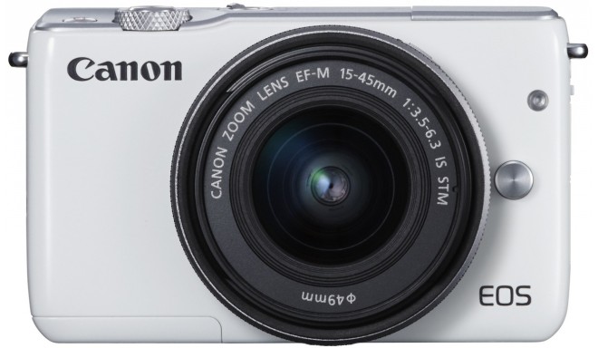 Canon EOS M10 + 15-45mm IS STM komplekts, balts