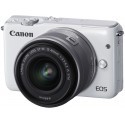Canon EOS M10 + 15-45мм IS STM Kit, белый