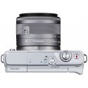 Canon EOS M10 + 15-45mm IS STM Kit, white