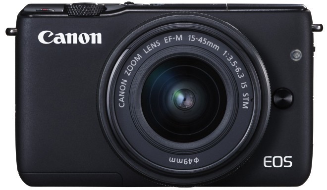 Canon EOS M10 + 15-45mm IS STM Kit, black