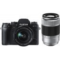 Fujifilm X-T1 + 18-55mm Kit + XC 50-230mm, hõbedane