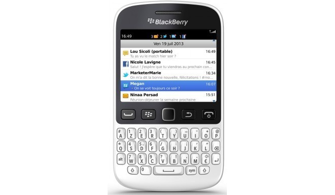BlackBerry 9720, white