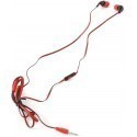 Platinet kõrvaklapid + mikrofon Sport PM1031, punane (42945)