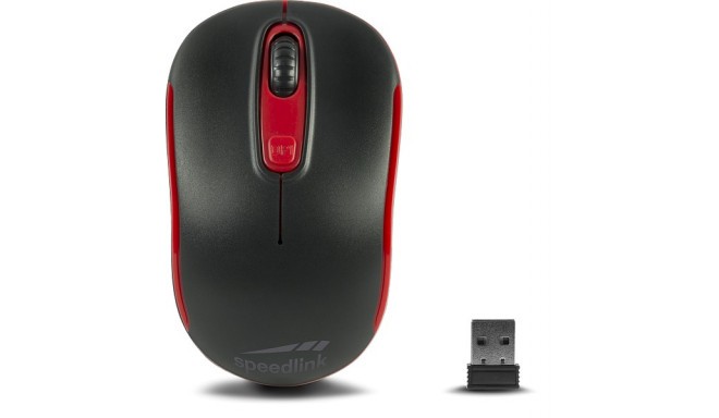 Speedlink wireless mouse Ceptica Wireless, black/red (SL-630013-BKRD)