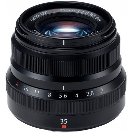 Fujifilm Fujinon XF 35mm f/2 R WR, black