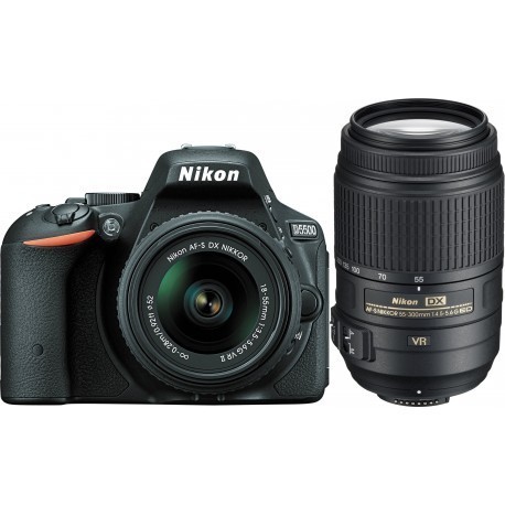 Nikon D5500 + 18-55 VR II + 55-300 VR Kit, black - DSLRs - Nordic ...