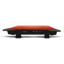 Omega laptop cooler pad Cyclone, red