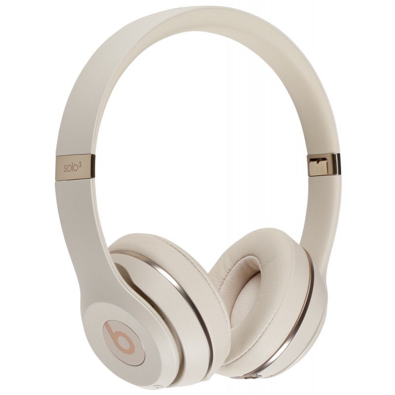 white and gold beats solo 3 wireless