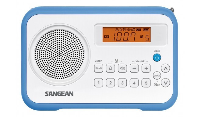 Sangean PR-D18 white/blue