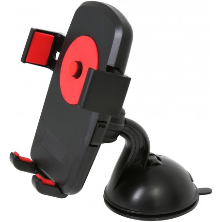 Omega universal car & bike holder OUBCHKR, red