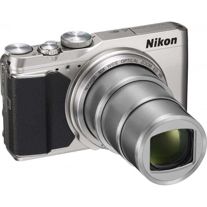 Nikon Coolpix S9900, silver - Compact cameras - Nordic Digital