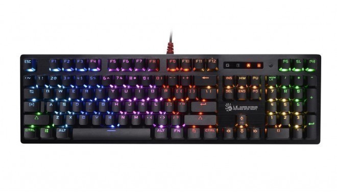 A4Tech keyboard Bloody B820R RGB LK Blue Switch