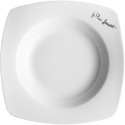 6-piece square dining plate set