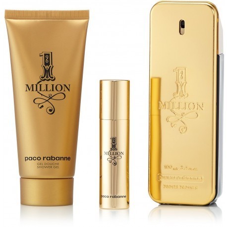 Paco Rabanne 1 Million Pour Homme Eau de Toilette 100ml + dušigeel + 5ml EDT