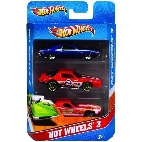 Игрушка Hot wheels машинка k5904 3шт (027084425611)