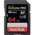 Sandisk mälukaart SDXC 64GB Extreme Pro 95MB/s