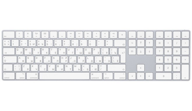 Apple keyboard + numeric keypad Magic RUS