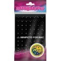 Minipicto keyboard sticker KB-MAC-EE01-BLK, black/white