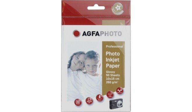 Agfaphoto photo paper 10x15 Professional glossy 260g 50 sheets