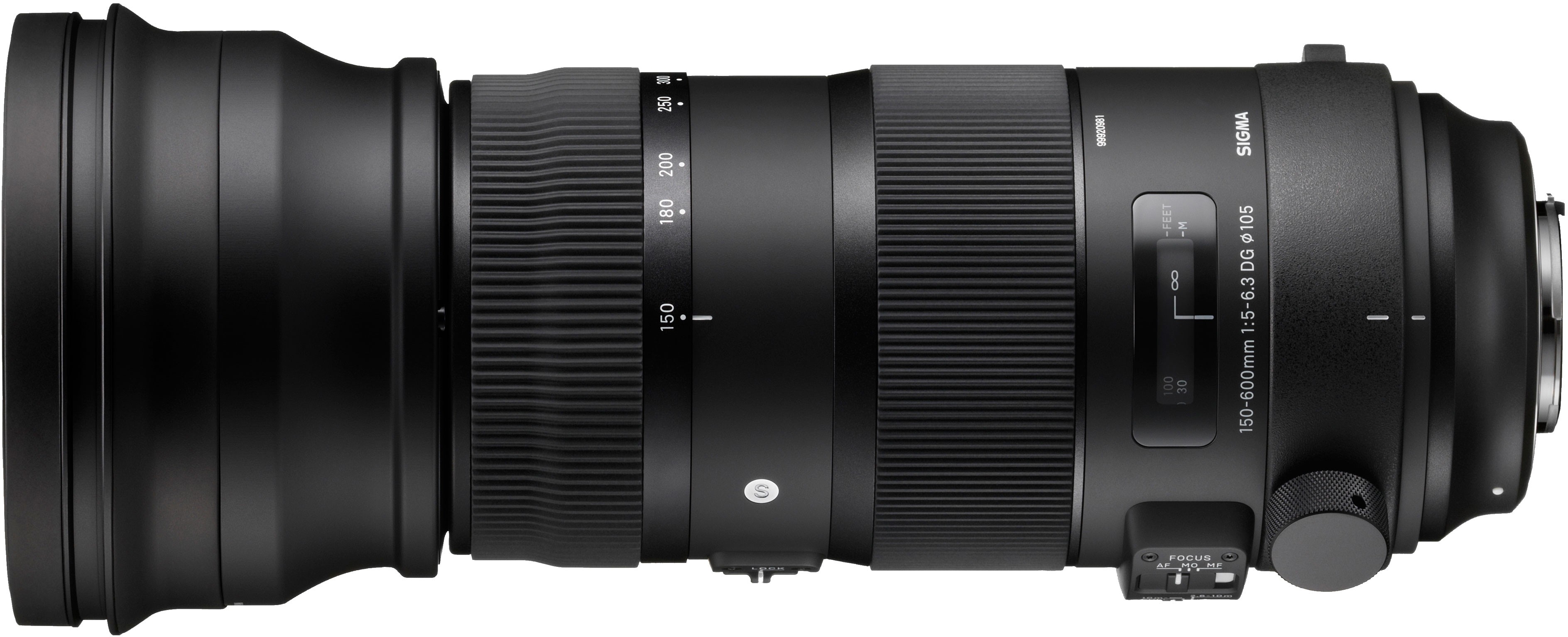 Sigma 150-600mm f/5-6.3 DG OS HSM Sports objektiiv Nikonile