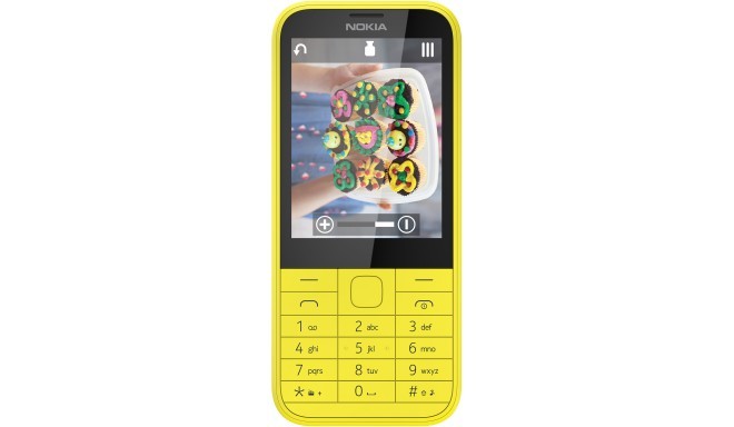 Nokia 225, yellow (opened package)