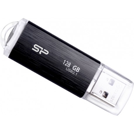 Silicon Power zibatmiņa 128GB Blaze B02 USB 3.1, melna