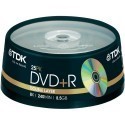 TDK DVD+R 8,5GB 8x 25tk tornis