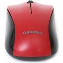 Omega mouse OM-412 Wireless, red