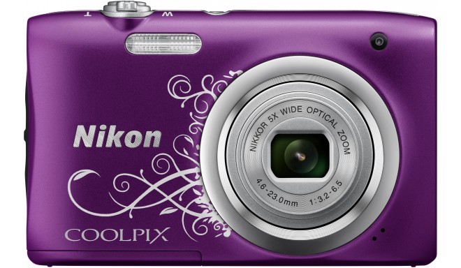 Nikon Coolpix A100, Lineart фиолетовый
