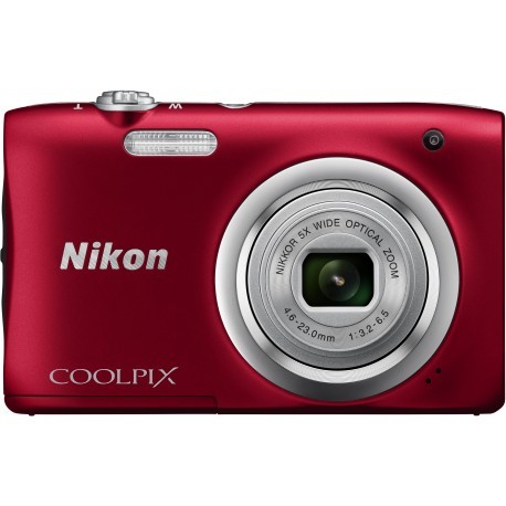 Nikon Coolpix A100, sarkans