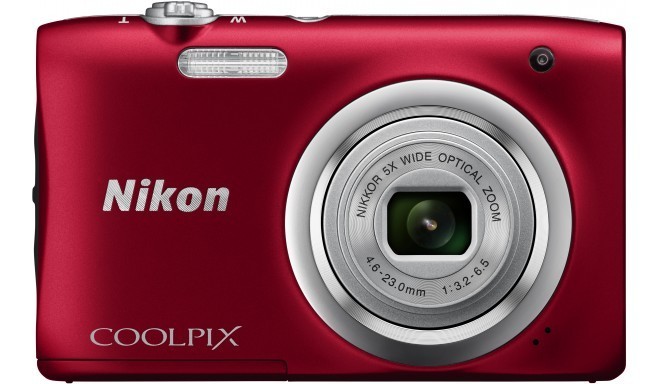 Nikon Coolpix A100, sarkans