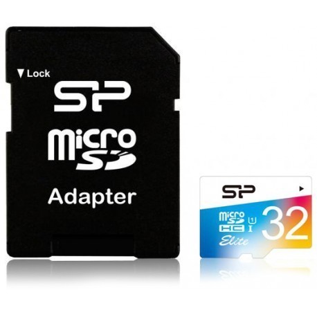 Silicon Power mälukaart microSDHC 32GB Elite Class 10 + adapter