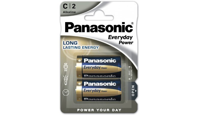 Panasonic Everyday Power patarei LR14EPS/2B