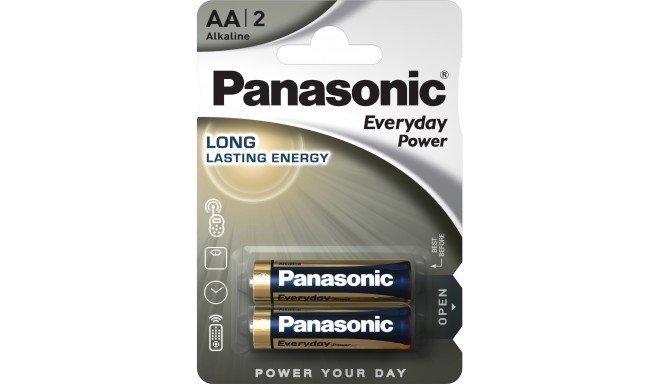 Panasonic Everyday Power patarei LR6EPS/2B