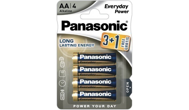 Panasonic Everyday Power battery LR6EPS/4B (3+1)