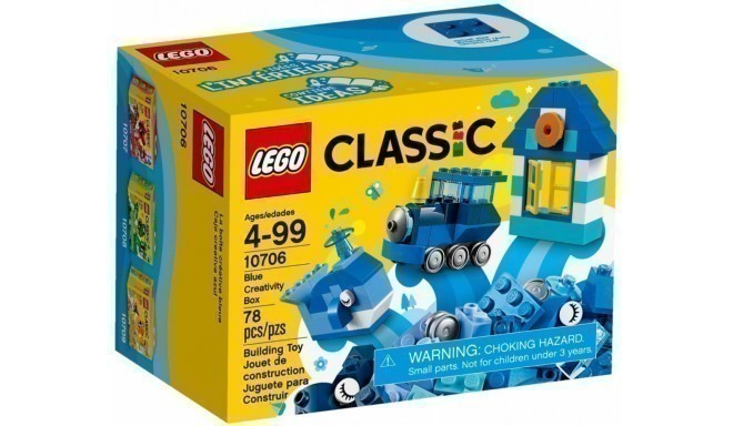 LEGO Classic mänguklotsid Blue Creativity Box