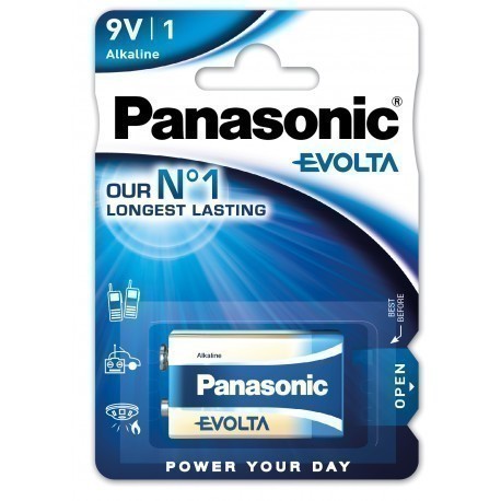 Panasonic Evolta baterija 6LR61EGE/1B 9V