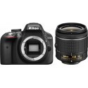 Nikon D3300 + 18-55mm AF-P VR Kit, black