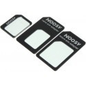 Noosy SIM-card adapters 3pcs, black