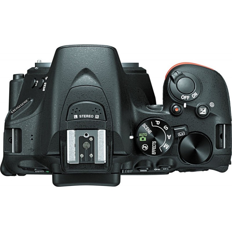Nikon D5500 + 18-55mm AF-P VR Kit, black - DSLRs - Nordic Digital