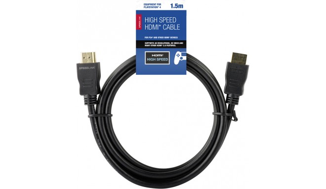 Speedlink kabelis HDMI PS4 1,5m (SL-450101-BK-150)