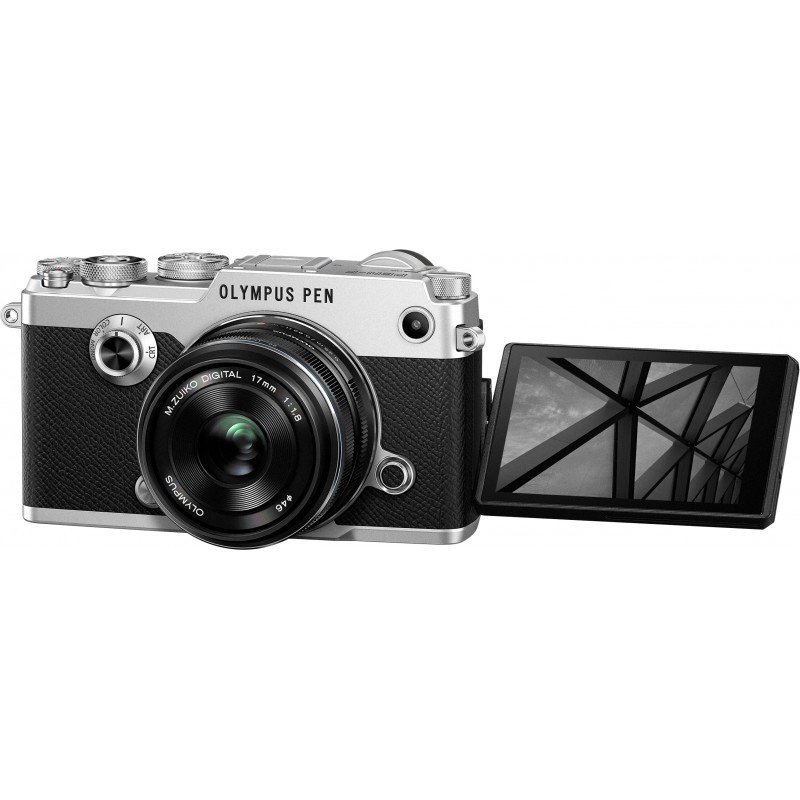 Olympus PEN-F 17mm Kit, silver/black Mirrorless cameras