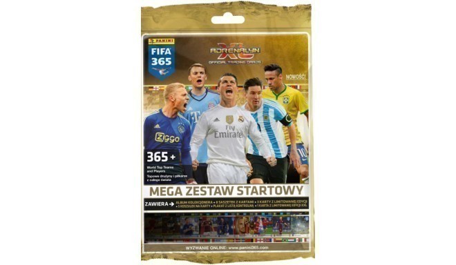 Panini futbola kartiņas FIFA 365 Mega iesācēja komplekts