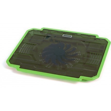 Omega laptop cooler pad Ice Box, green