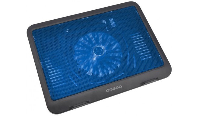 Omega laptop cooler pad Wind, blue