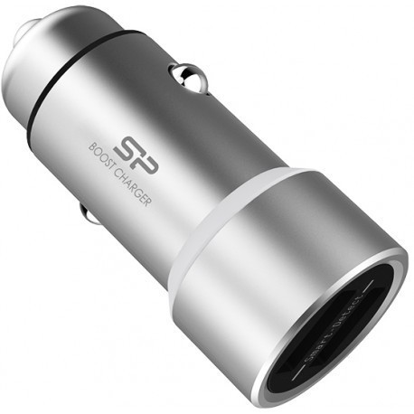 Silicon Power autolaadija 2xUSB, hõbedane (CC202P)