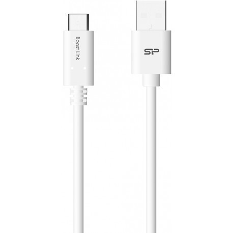 Silicon Power kaabel USB-C 1m, valge (LK10AC)
