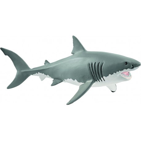 Schleich mängufiguur Valgehai (14809)