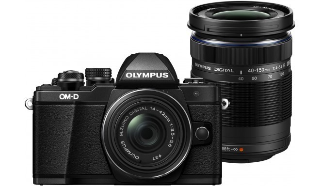 Olympus OM-D E-M10 + 14-42mm II + 40-150mm Kit, must